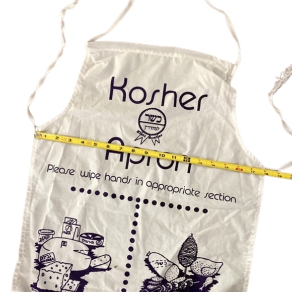 KOSHER APRON Milchig Fleischig - Picture 6 of 7